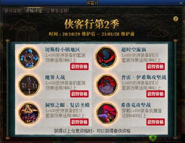 DNF侠客行：豪侠资格与获取全攻略手册