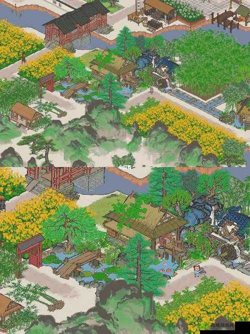 江南百景图：探索城外绿色和谐布局打造完美环境